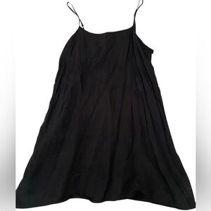 ALL:ROW BLACK SLIP SIZE SMALL